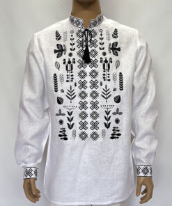 Alternative view of Чоловіча сорочка-вишиванка СПІВ ВЕСНИ