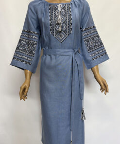 Alternative view of Жіноча сукня-вишиванка КОД ПРЕДКІВ