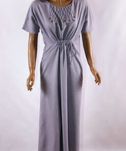 Alternative view of Жіноча сукня-вишиванка ЗОРЕПАД сіра