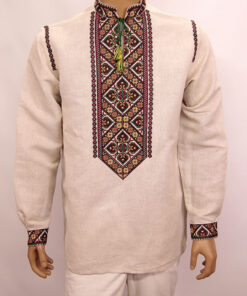 Alternative view of Чоловіча сорочка-вишиванка КАРПАТИ