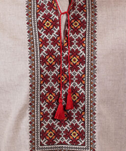 Alternative view of Чоловіча сорочка-вишиванка ЧОРНОБРИВЦІ бежева