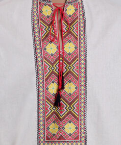 Alternative view of Чоловіча сорочка-вишиванка КОЛОСОК бежева